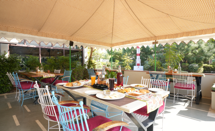 Astroport Sariska's Dining & Relaxation