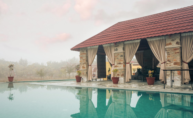 3. Neem Sarai Sariska: The Minimalist's Peaceful Retreat