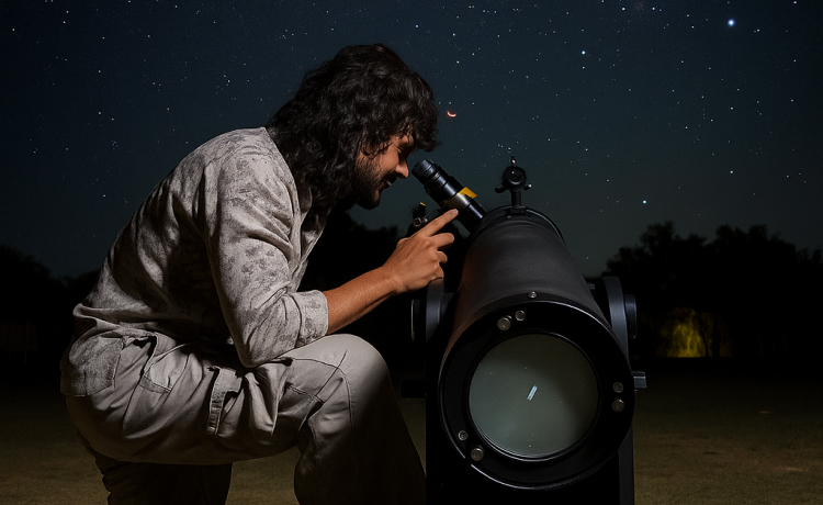 Astronomy for Beginners India: A Simple Guide to Using a Telescope
