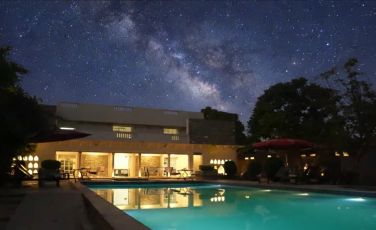 1. Astroport Sariska, Rajasthan — Glamping Under India's Darkest Skies
